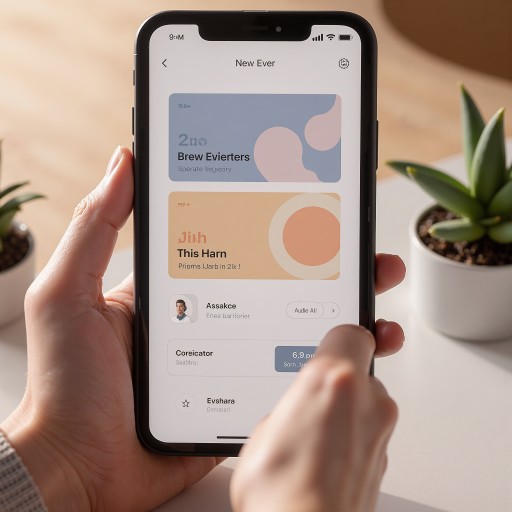 小程序快速访问二维码，圆形边框设计，内部显示小程序图标和印刷未来字样，便于快速打开小程序